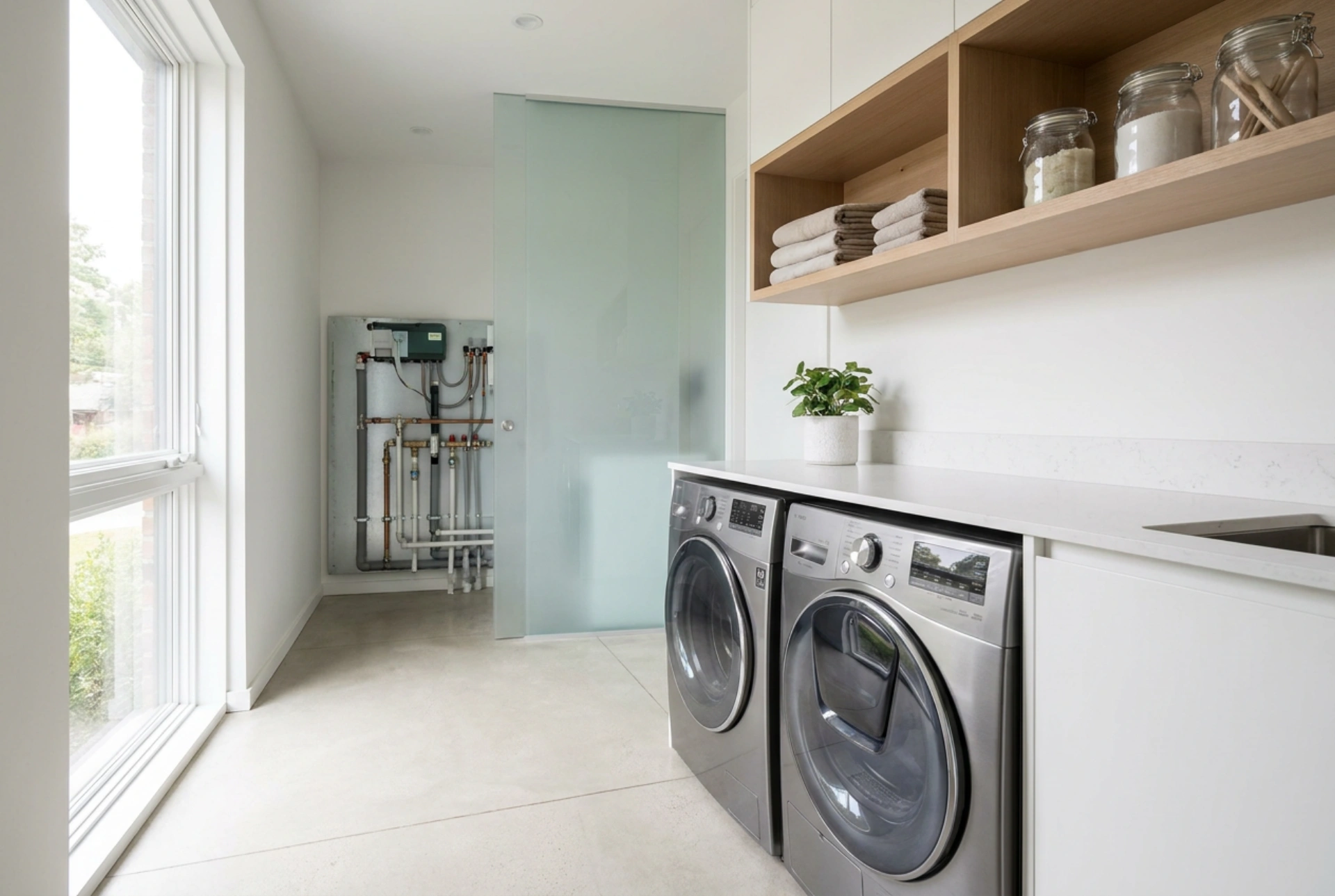 Raccorder une machine à laver et un sèche-linge à une seule évacuation en toute sécurité