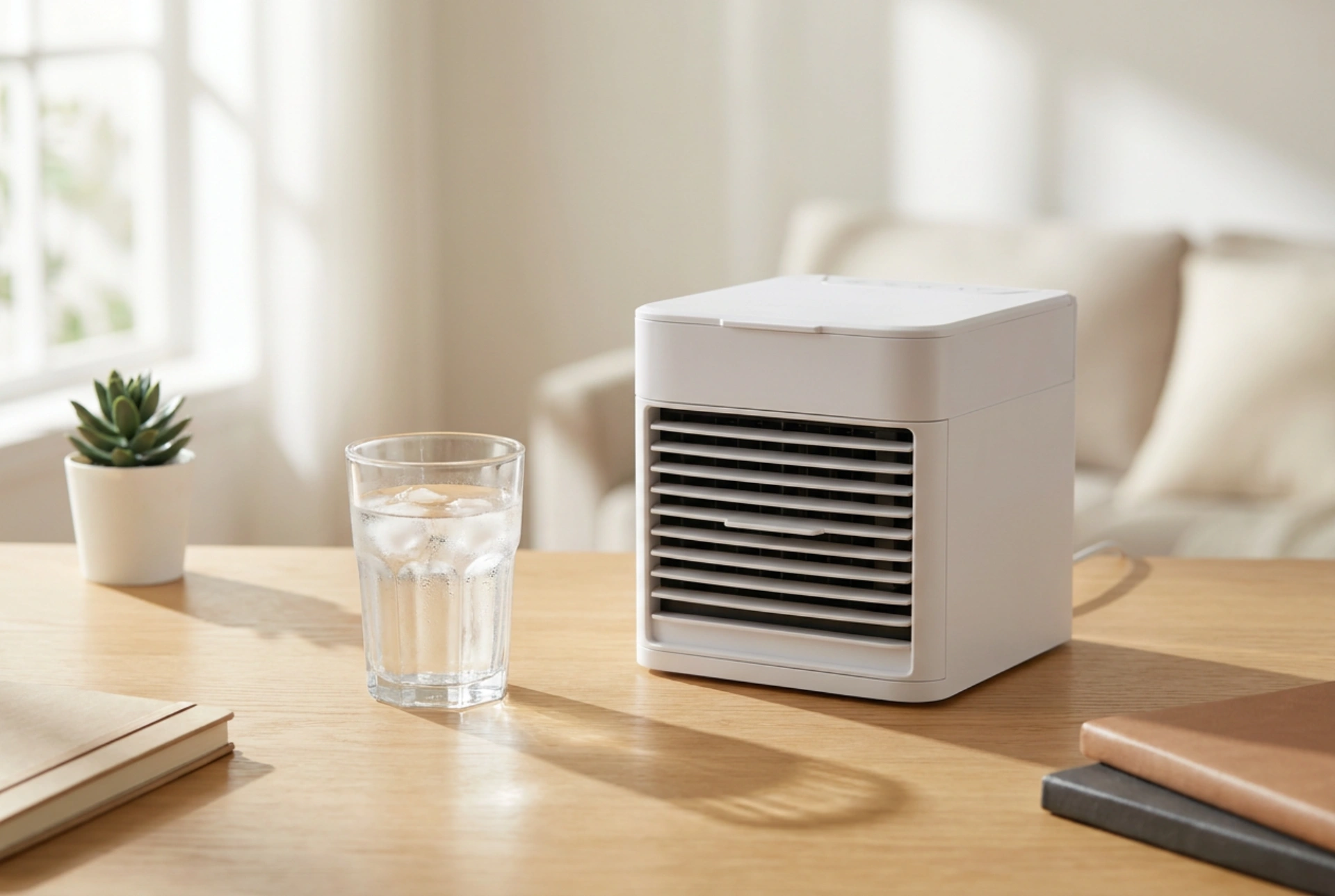 Refroidisseur d'air à glaçons : l'efficacité réelle pour rafraîchir une petite pièce