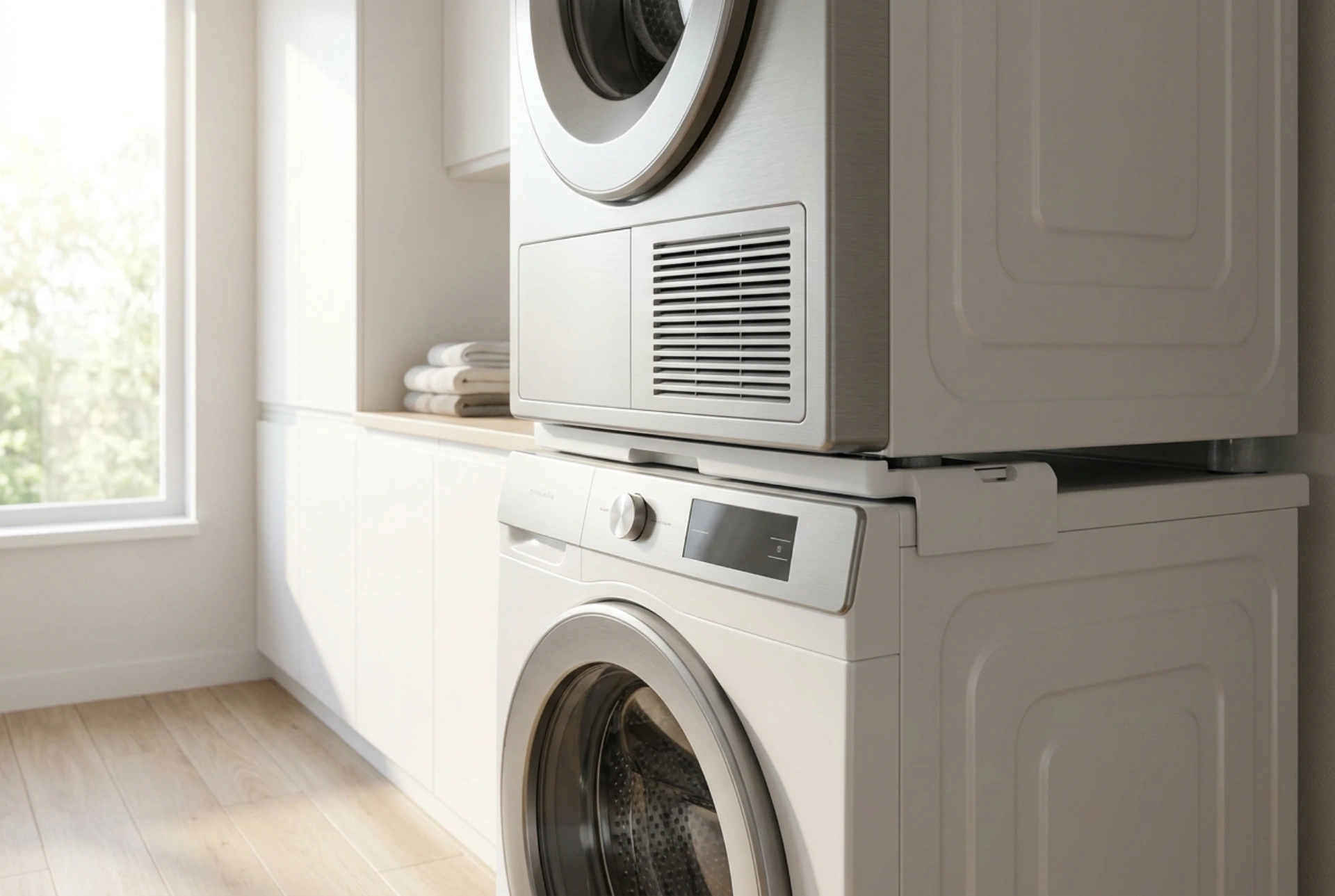Kit de superposition pour lave-linge et sèche-linge : assurer une stabilité parfaite