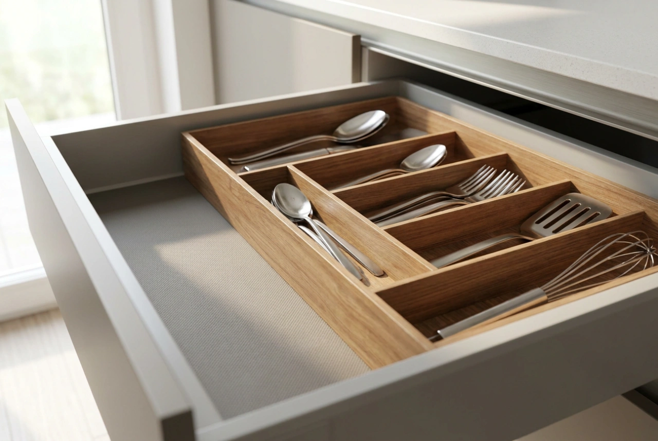 Comment optimiser l'usage des tapis de tiroir pour un nettoyage de cuisine ultra-rapide
