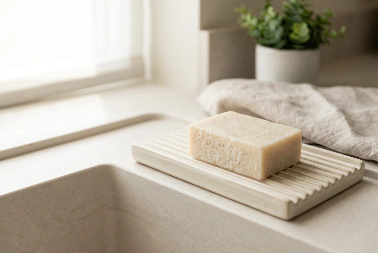 Le savon vaisselle solide : principes d'utilisation et d'hygiène rigoureuse