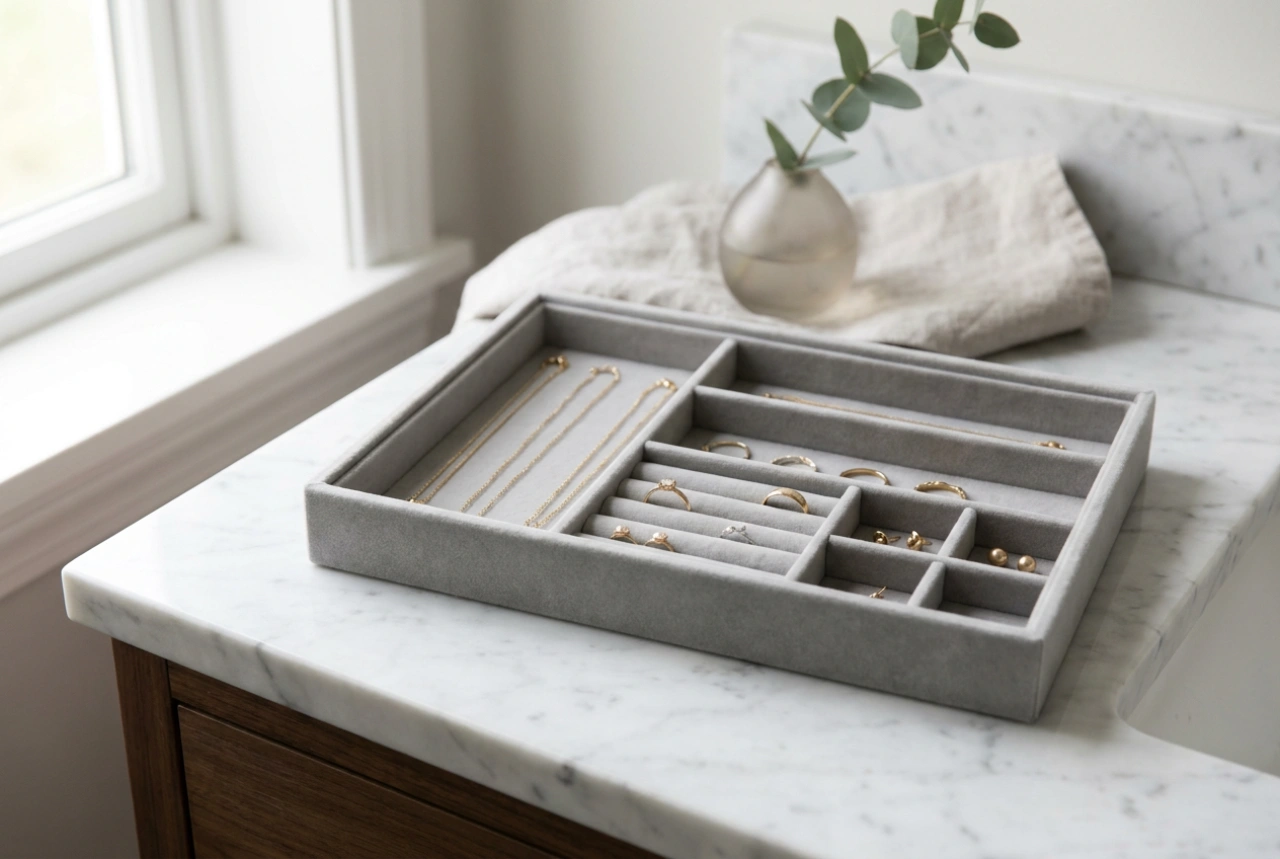 Comment organiser une grande collection de bijoux en un seul endroit