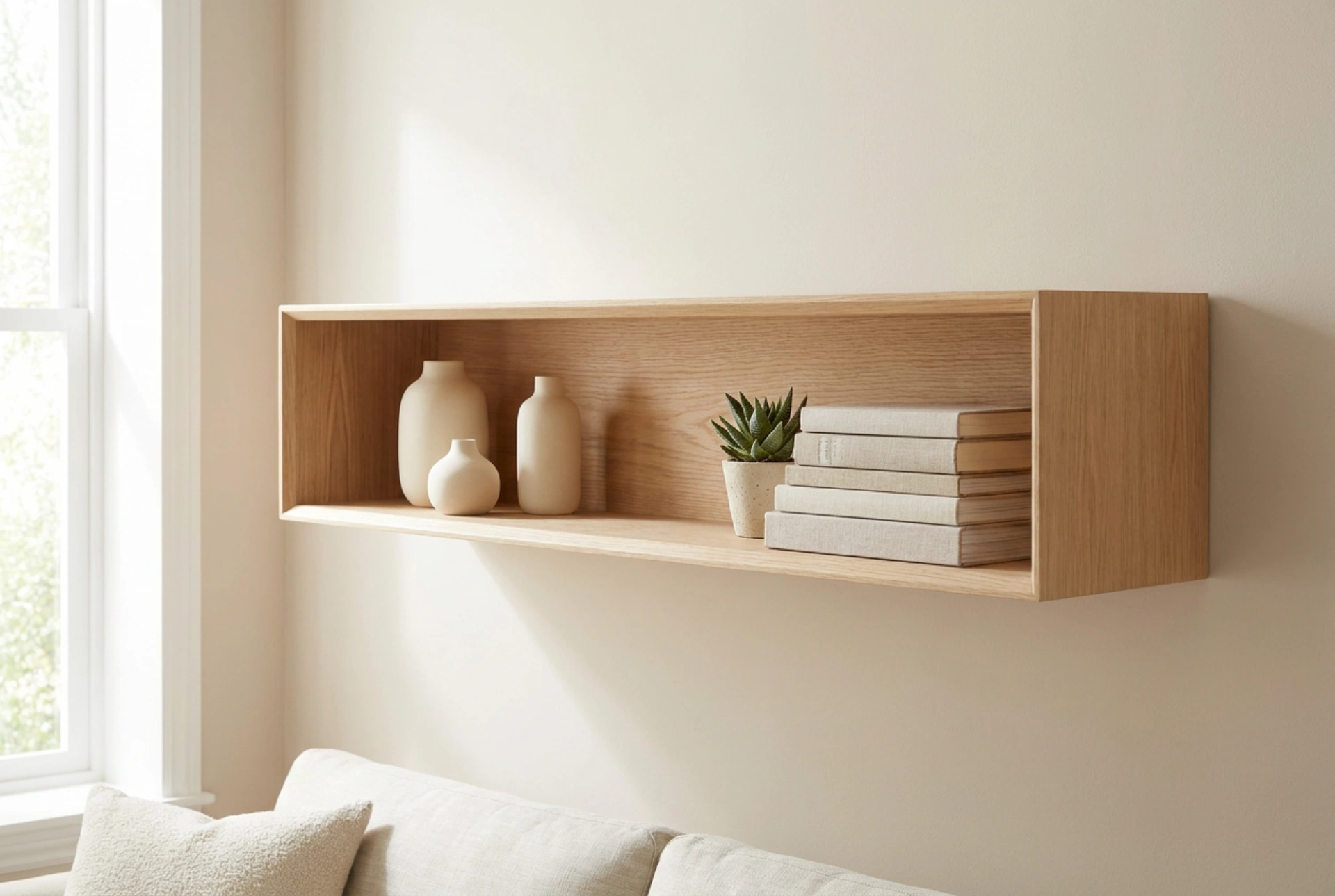 Comment concevoir et organiser une étagère murale sans encombrement visuel
