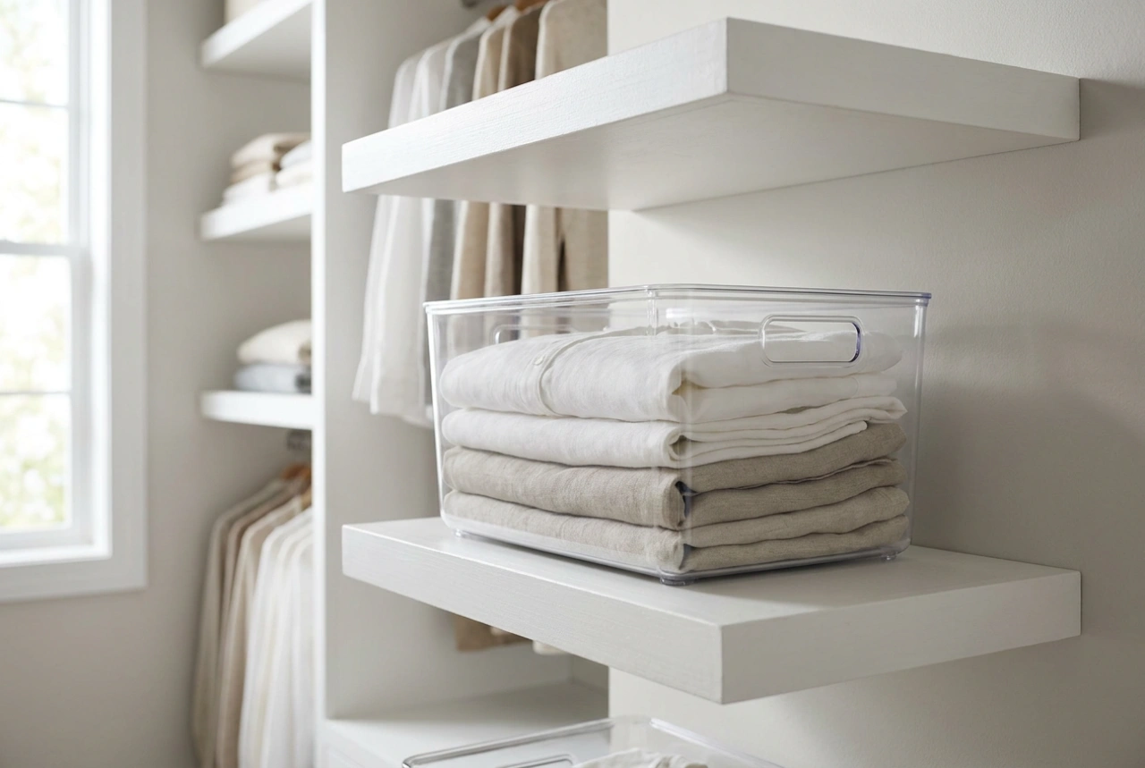 Comment choisir l'emplacement d'un bac de rangement en plastique