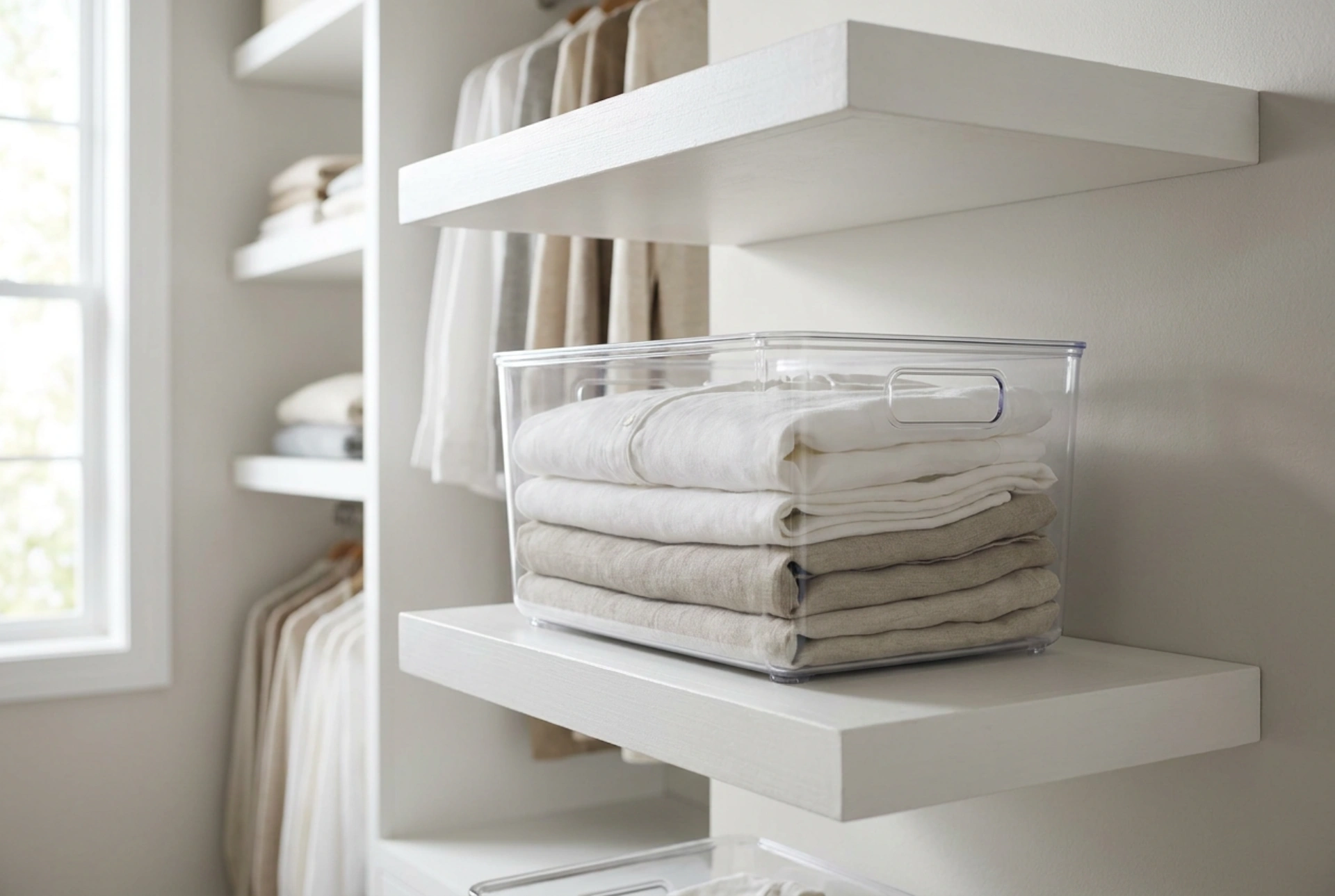 Comment choisir l'emplacement d'un bac de rangement en plastique