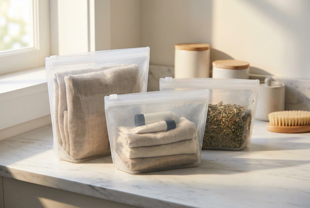 Comment marquer et organiser les petits objets dans des sachets zippés