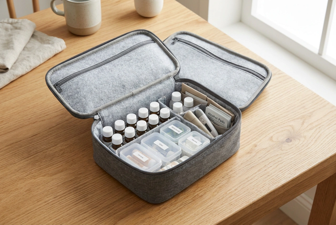 Comment organiser efficacement une petite sacoche isotherme pour médicaments