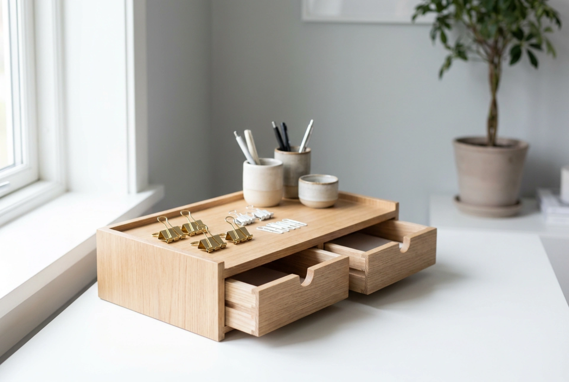 Optimiser son espace : comment utiliser un organiseur de bureau à tiroirs pour les petits objets