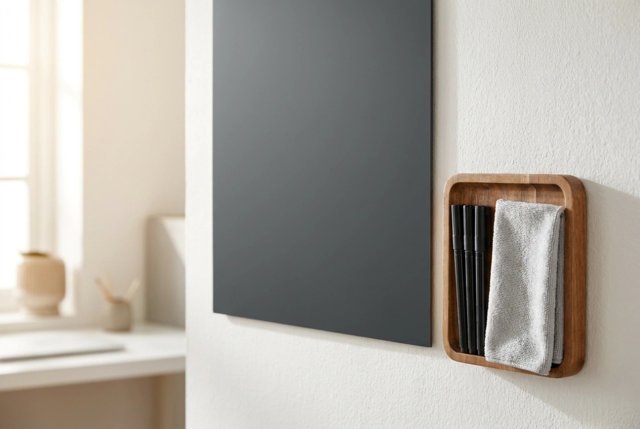 Le tableau effaçable : optimiser l'apprentissage et la créativité des enfants dans un espace ordonné