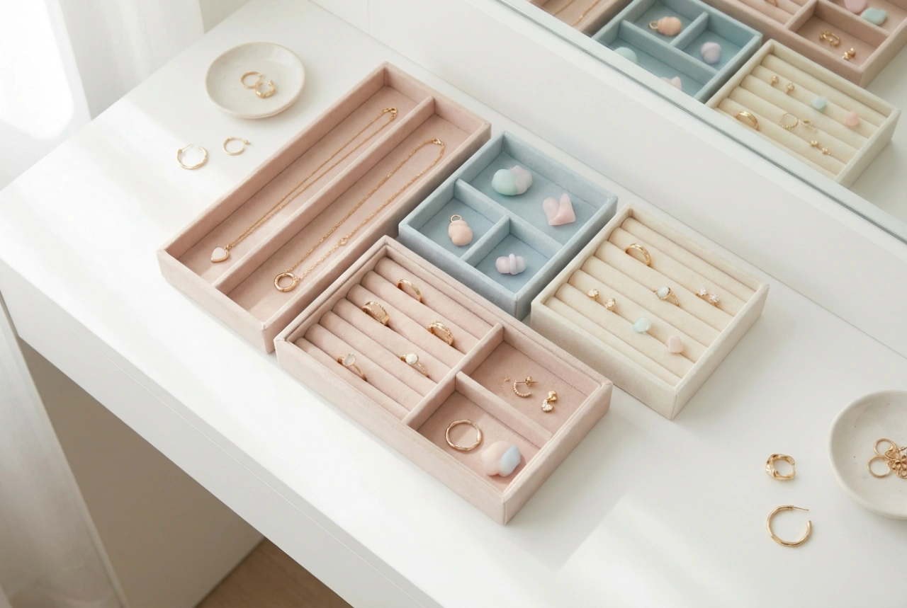 Comment choisir les boîtes pour organiser les bijoux d'une jeune fille