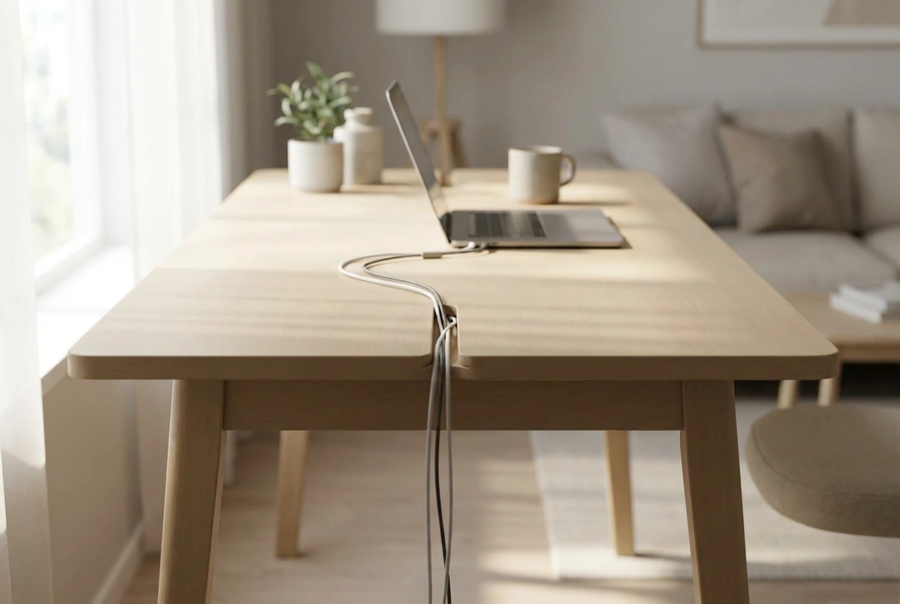 Organiser les câbles de bureau pour un espace de travail ergonomique