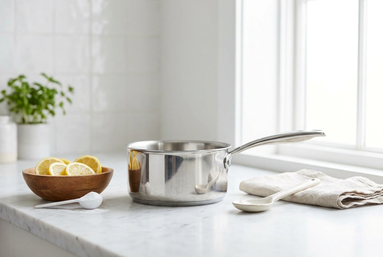 Comment nettoyer une casserole brûlée par du lait sans odeur irritante