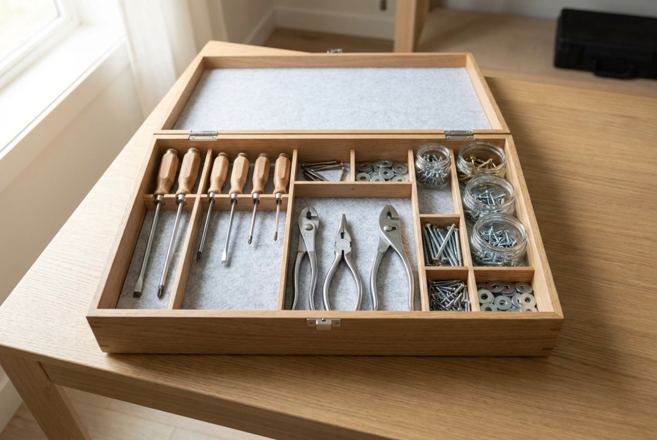 Comment organiser une boîte à outils pour l'équipement électrique