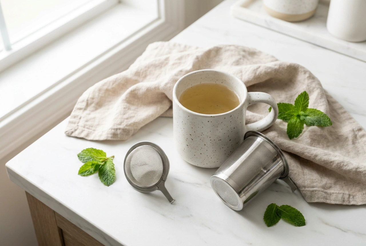 Comment nettoyer un mug isotherme avec infuseur après le thé