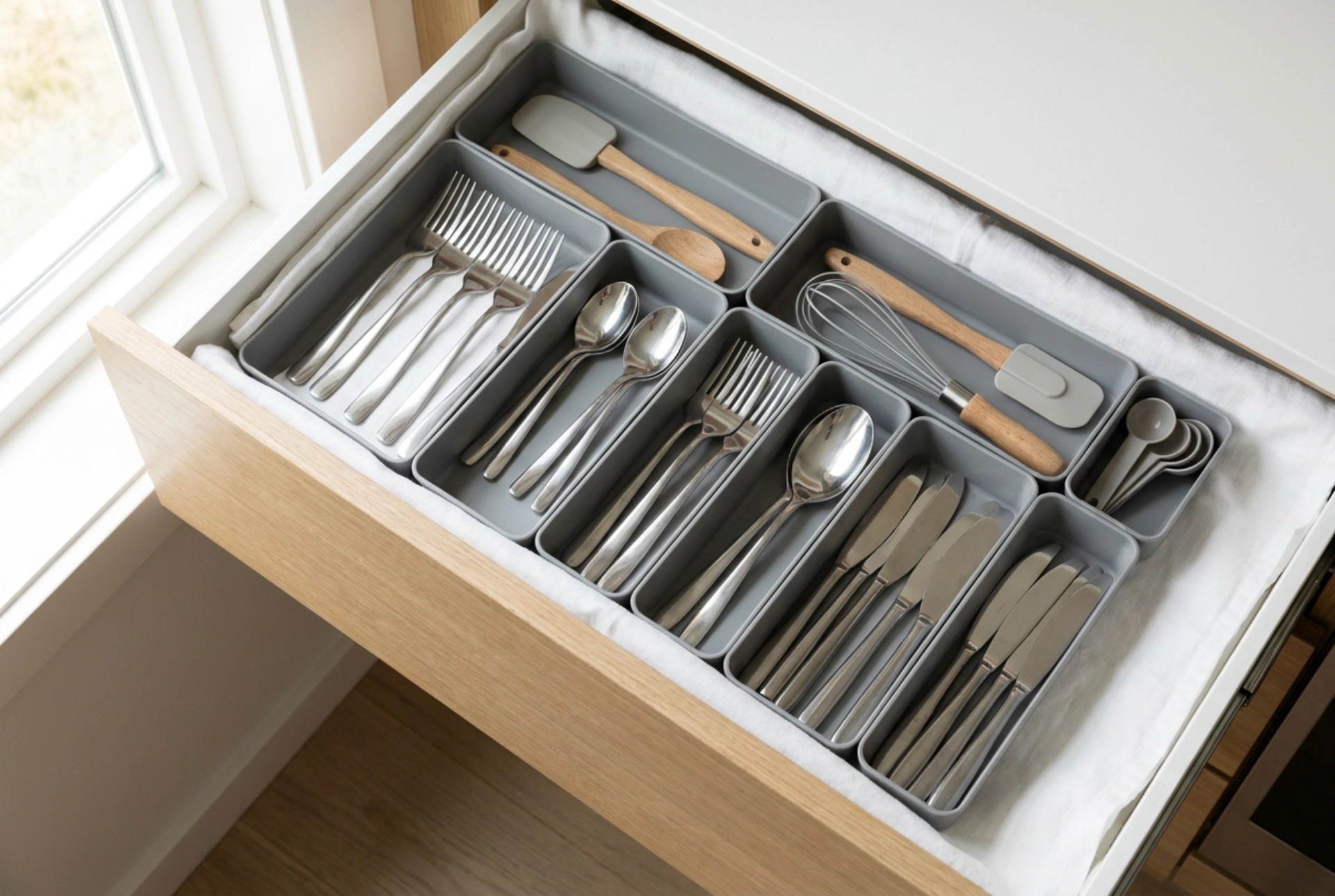 Comment choisir ses organiseurs de tiroir de cuisine et maintenir un ordre durable