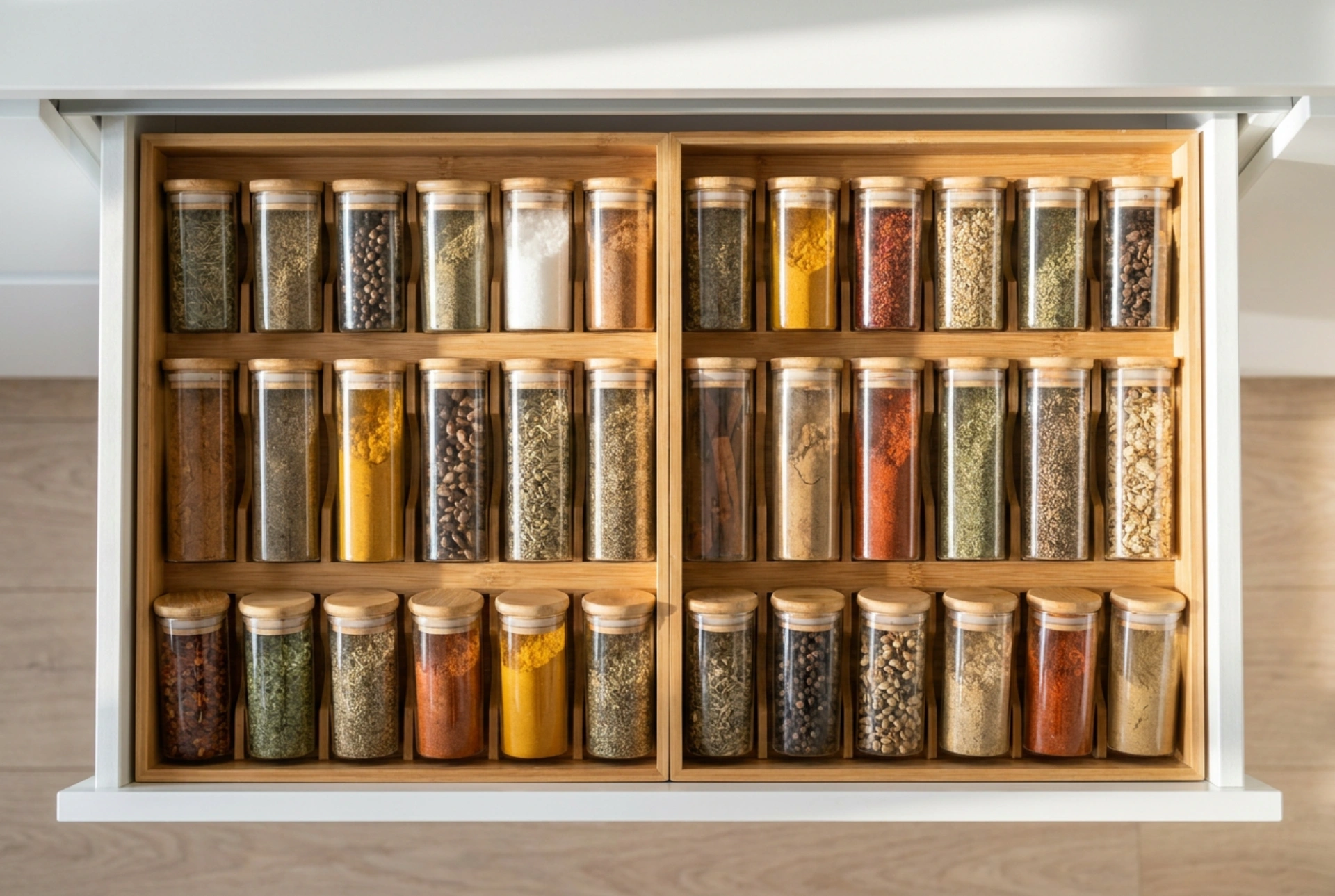 Comment organiser ses pots à épices en un système logique