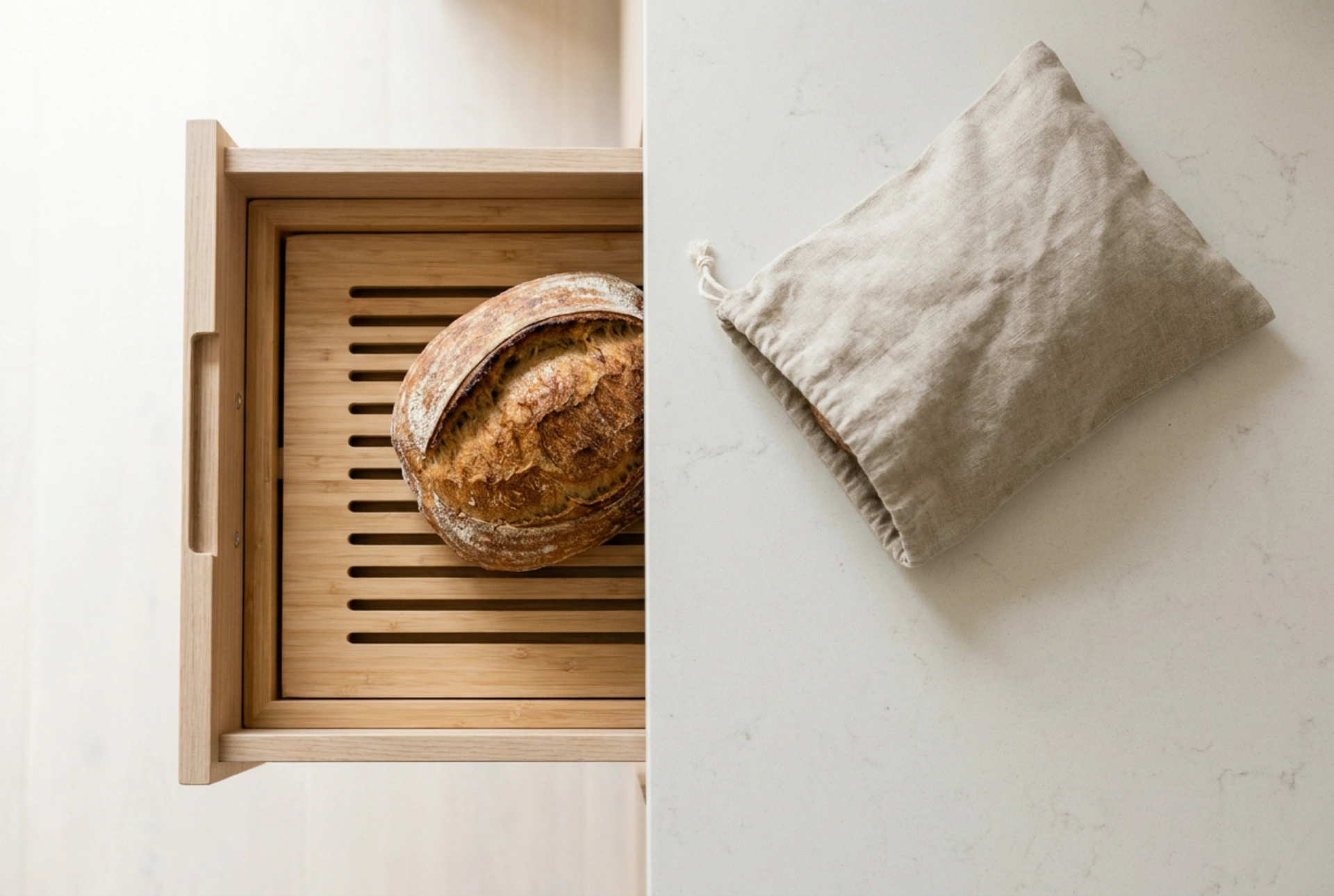Comment concevoir une boîte à pain dans un tiroir pour une ventilation optimale