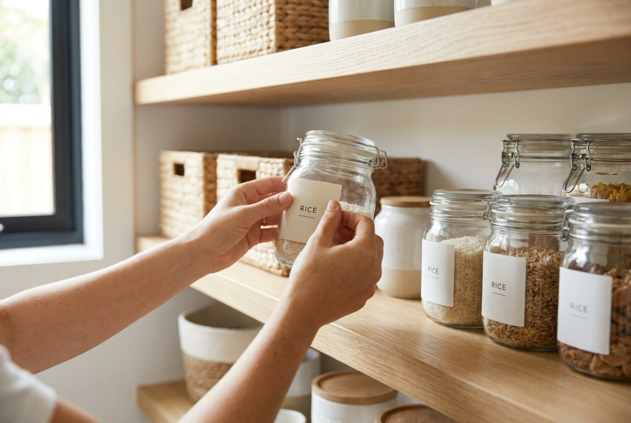 Comment étiqueter les bocaux en verre sans risquer qu'ils ne se décollent