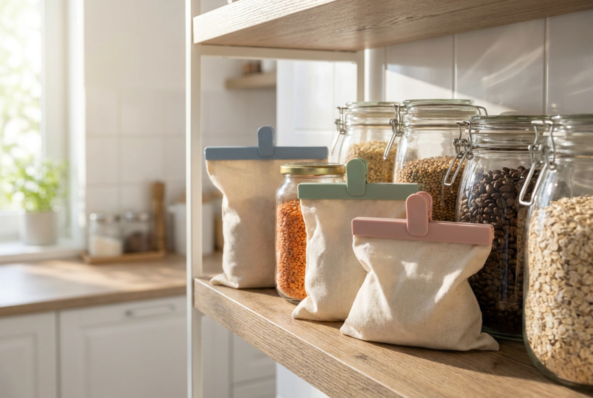 Pinces de fermeture et conservation : préserver la fraîcheur des produits secs