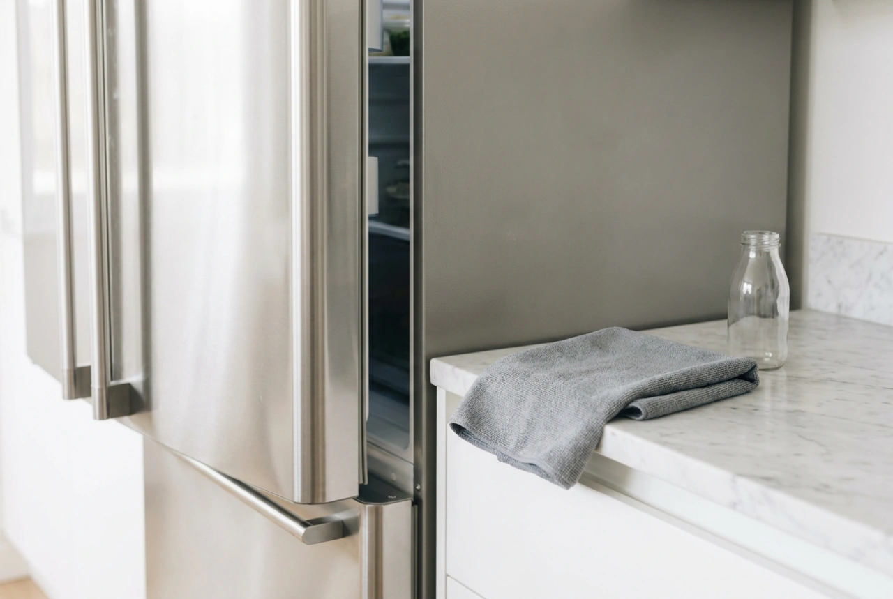 Comment nettoyer un réfrigérateur avec machine à glaçons sans inonder le mécanisme