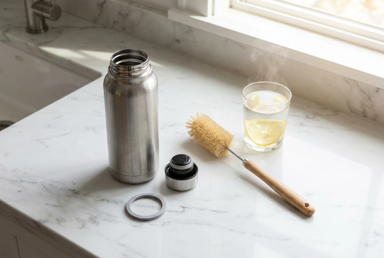 Comment nettoyer un thermos scolaire pour enfants afin d'éviter les odeurs