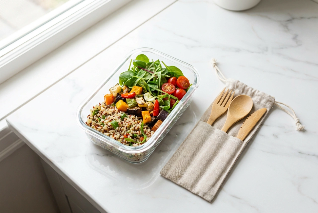 Organisation pratique de votre boîte à lunch pour le travail