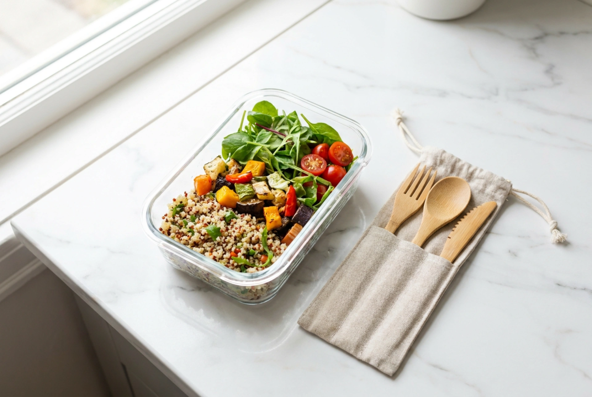 Organisation pratique de votre boîte à lunch pour le travail