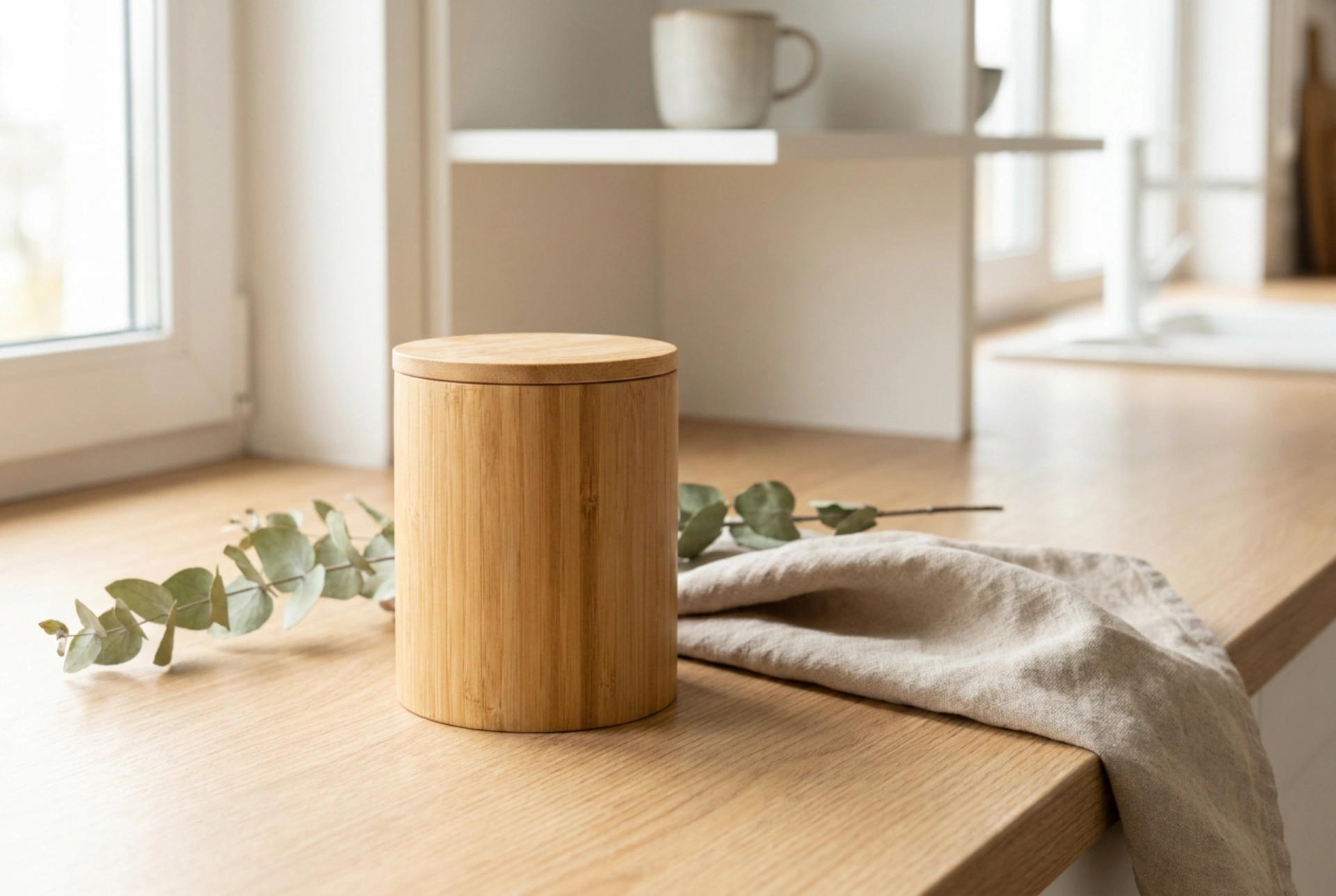 Comment entretenir une boîte en bambou avec couvercle dans la cuisine