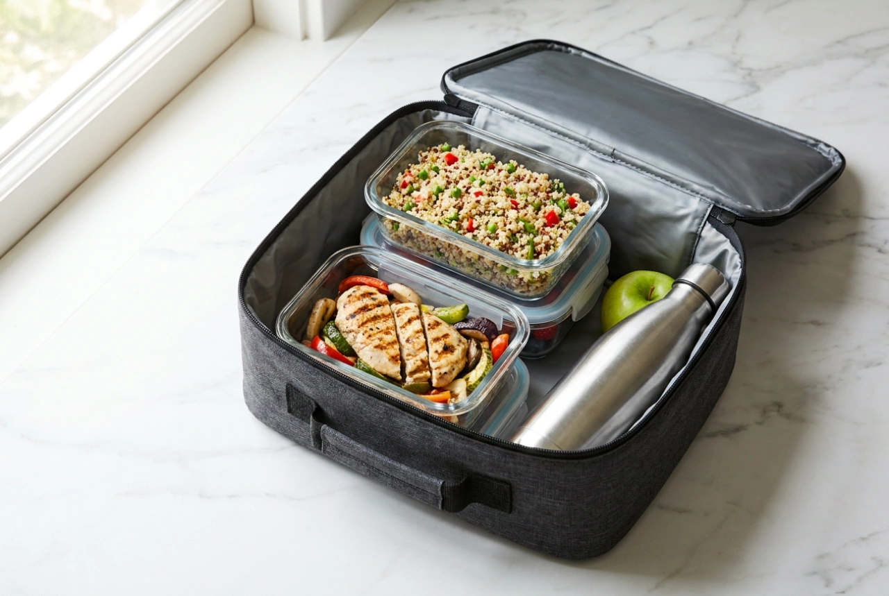 Comment optimiser l'organisation d'un sac isotherme pour le repas du midi