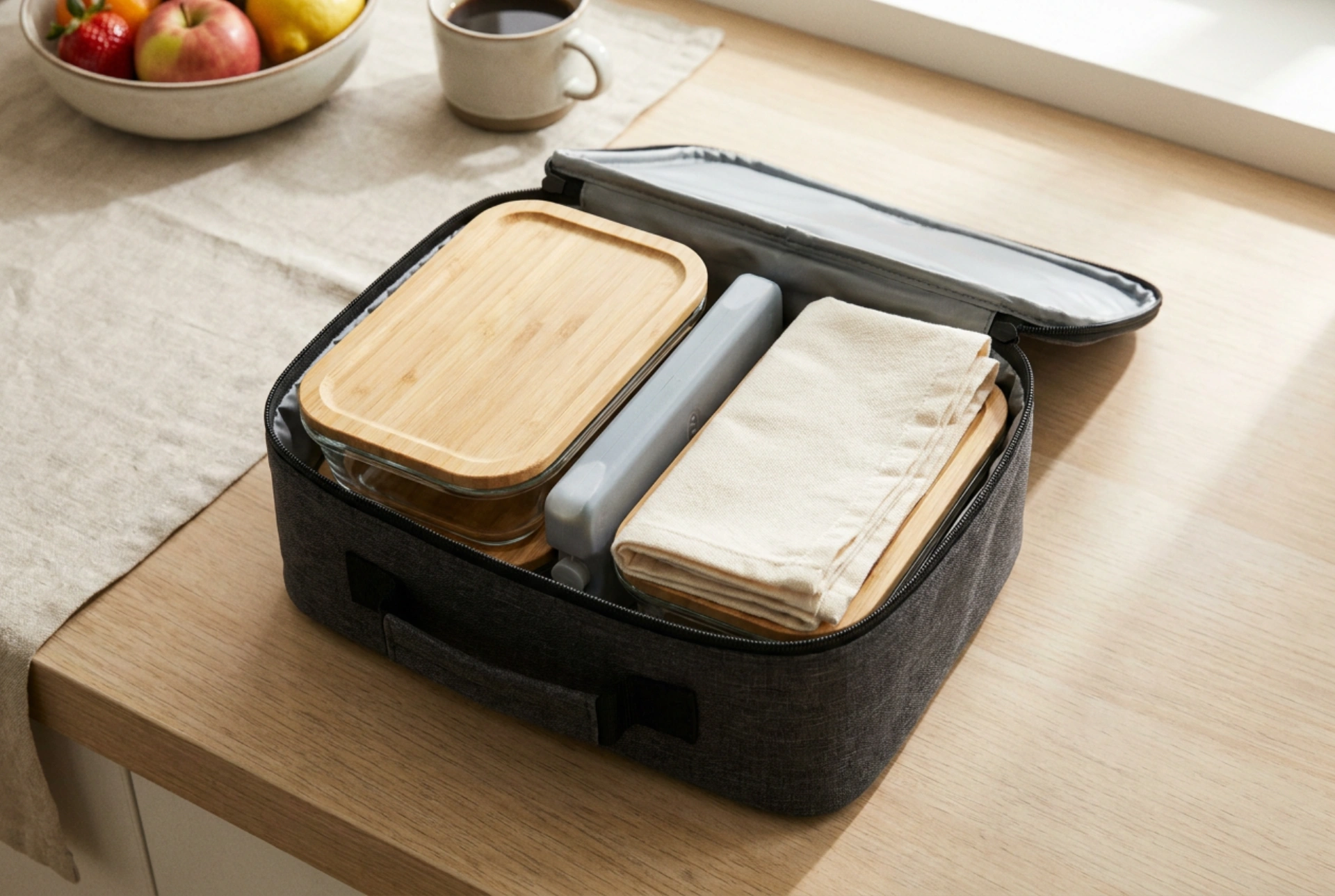 Comment organiser un sac isotherme pour enfants sans fuite ni désordre
