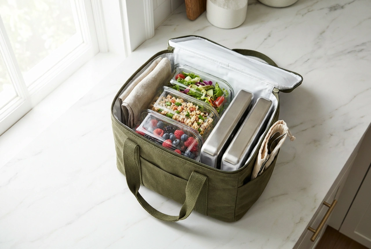Comment maintenir l'ordre et la fraîcheur dans un sac à lunch isotherme