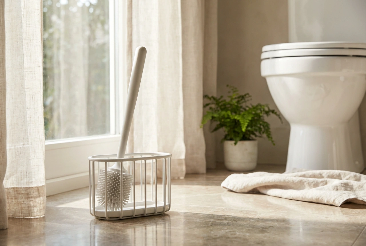 La brosse de toilette en silicone sèche-telle vraiment mieux après le nettoyage