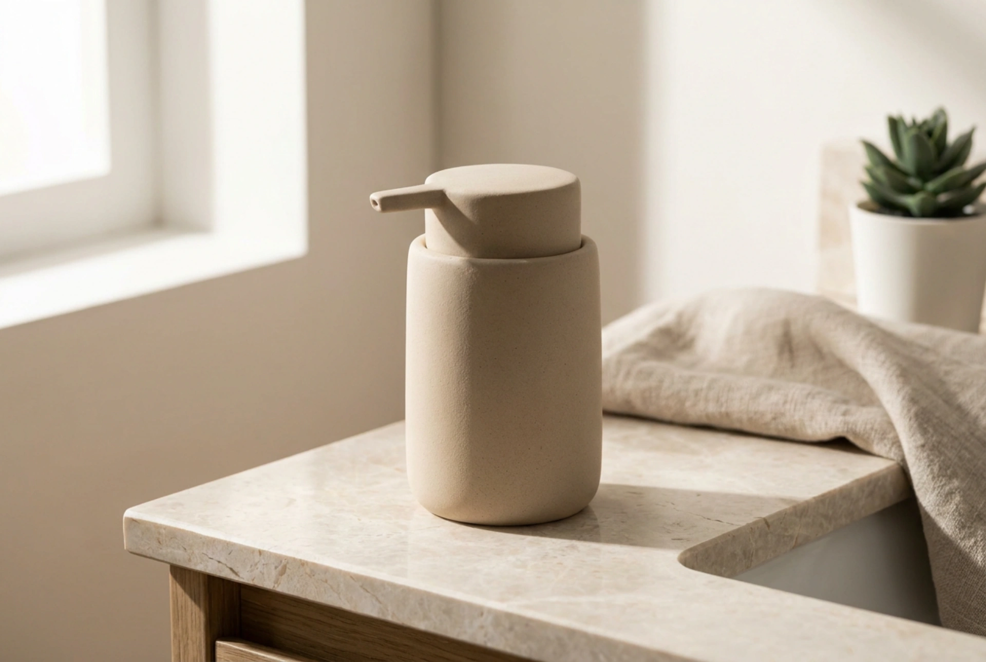 Comment nettoyer une brosse de toilettes beige pour éviter les taches et la décoloration