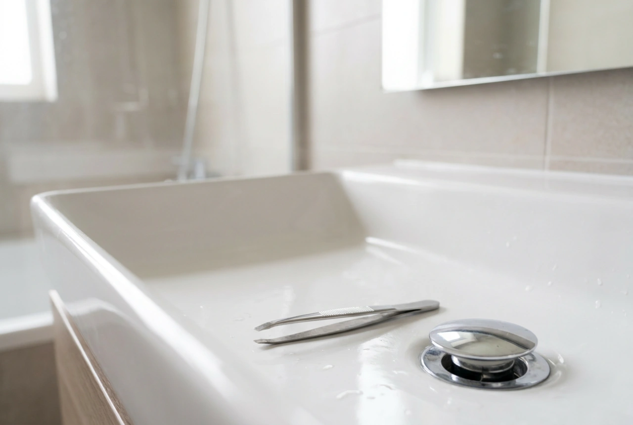 Comment nettoyer le bouchon d'évacuation de lavabo : éliminer le calcaire et les cheveux