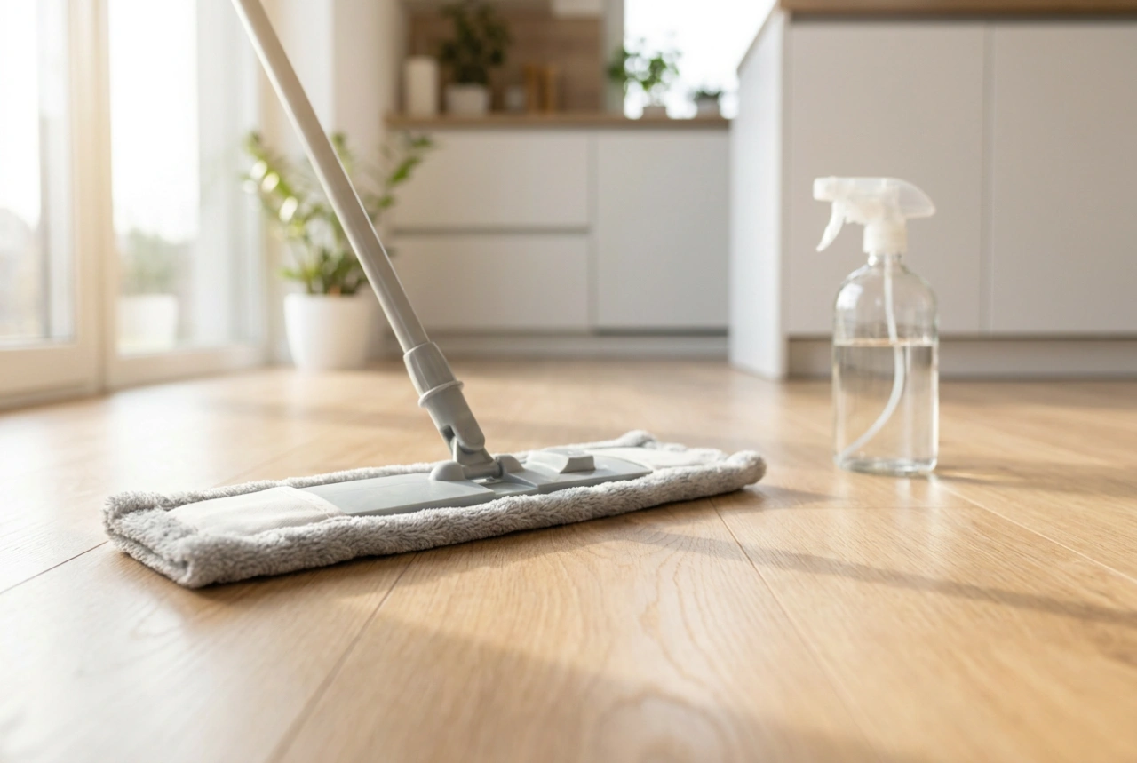 Comment choisir un nettoyant pour sols stratifiés sans laisser de traces