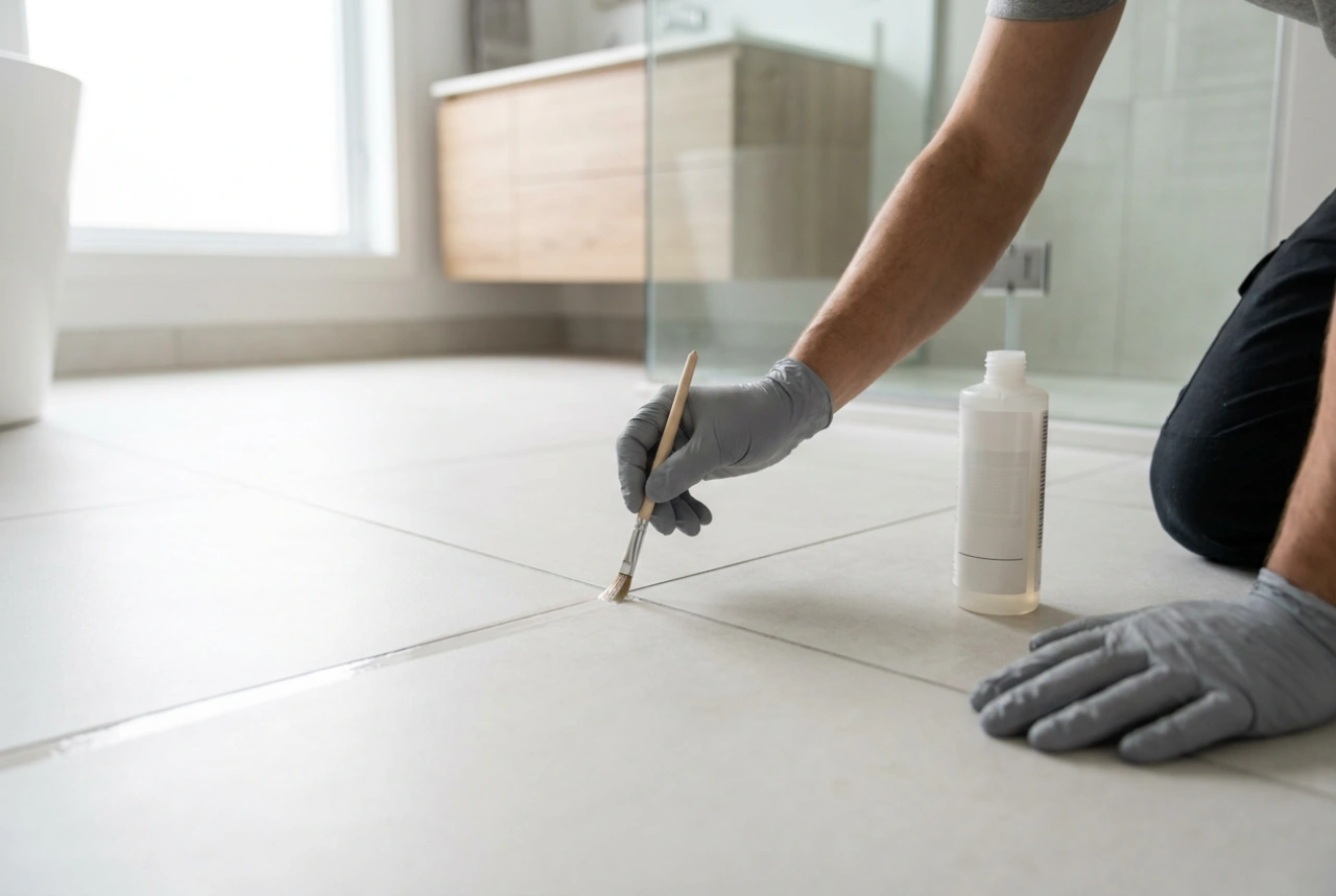 L'imperméabilisation des joints de carrelage contre la saleté et l'humidité