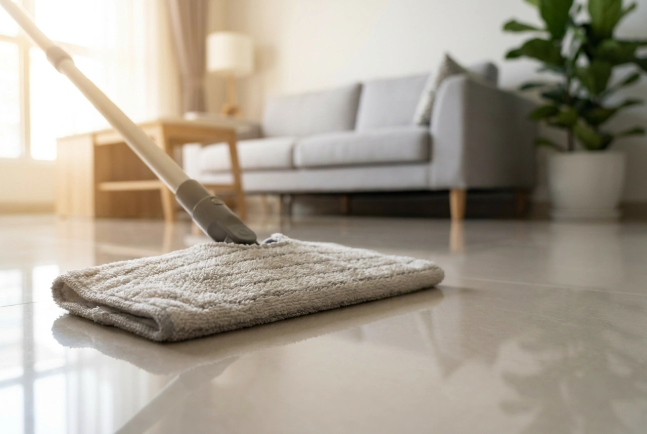 L'impact d'un patin de balai vapeur propre sur l'efficacité du nettoyage de vos carrelages