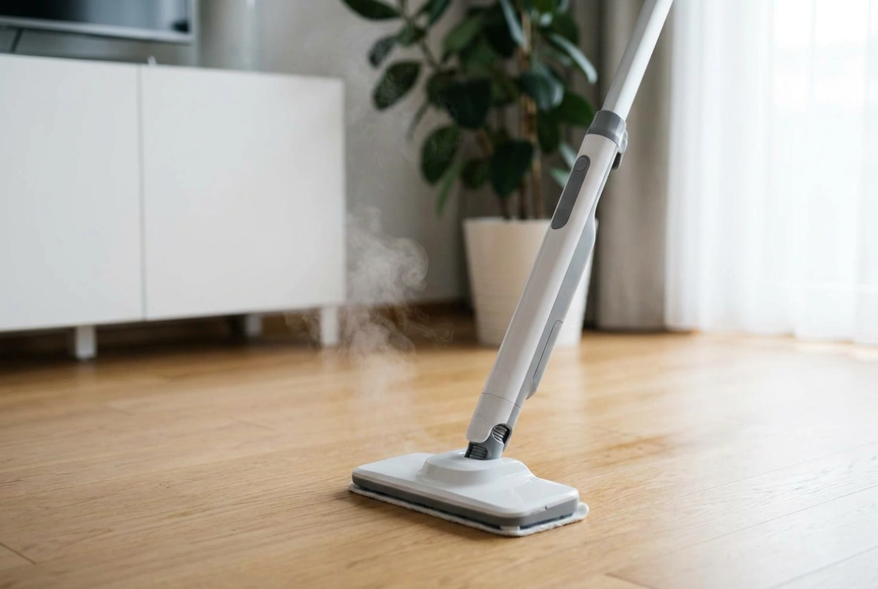 Comment réussir le nettoyage des sols avec un balai vapeur sans fil à batterie