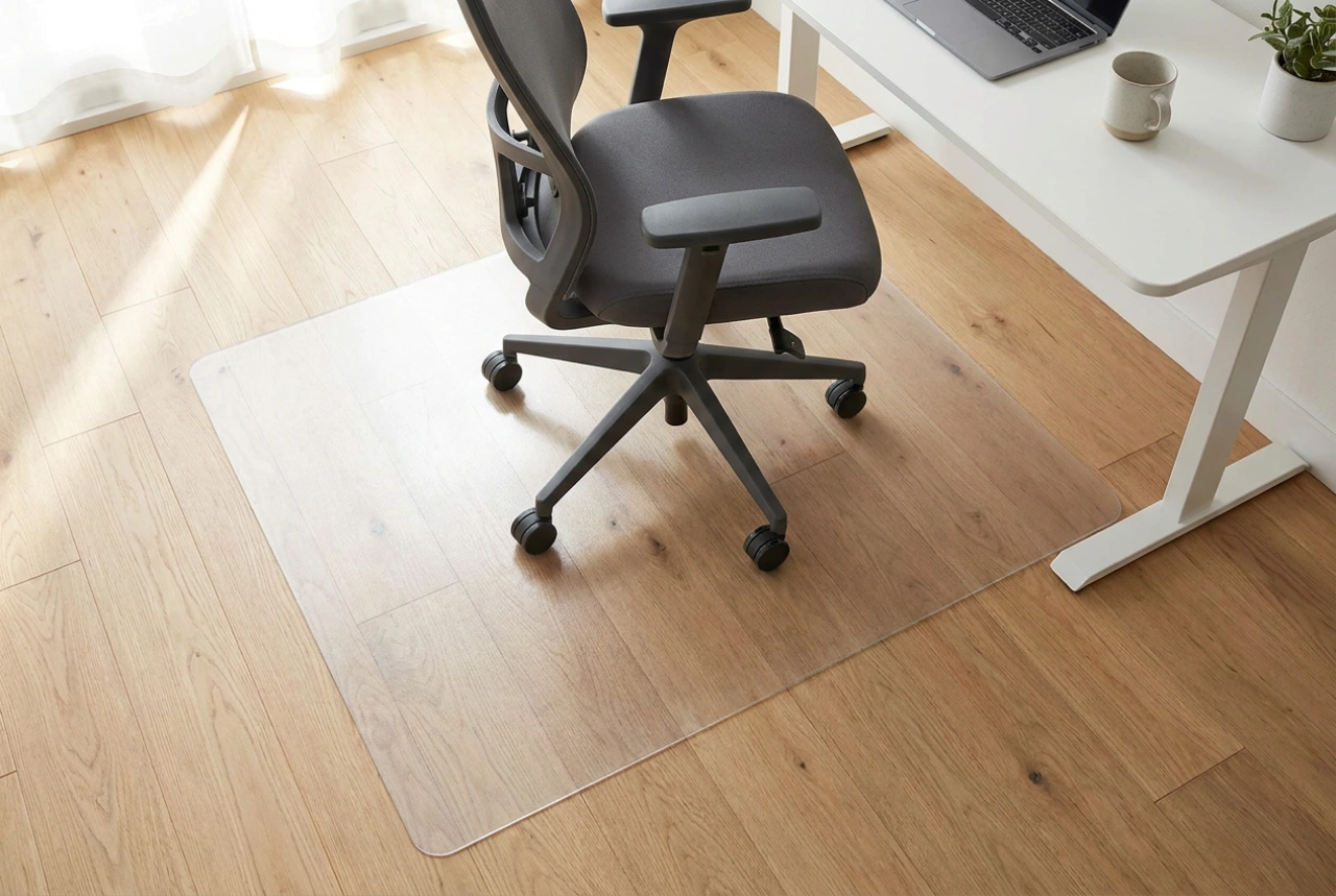 Comment utiliser un tapis de chaise de bureau pour éviter les marques de roulettes