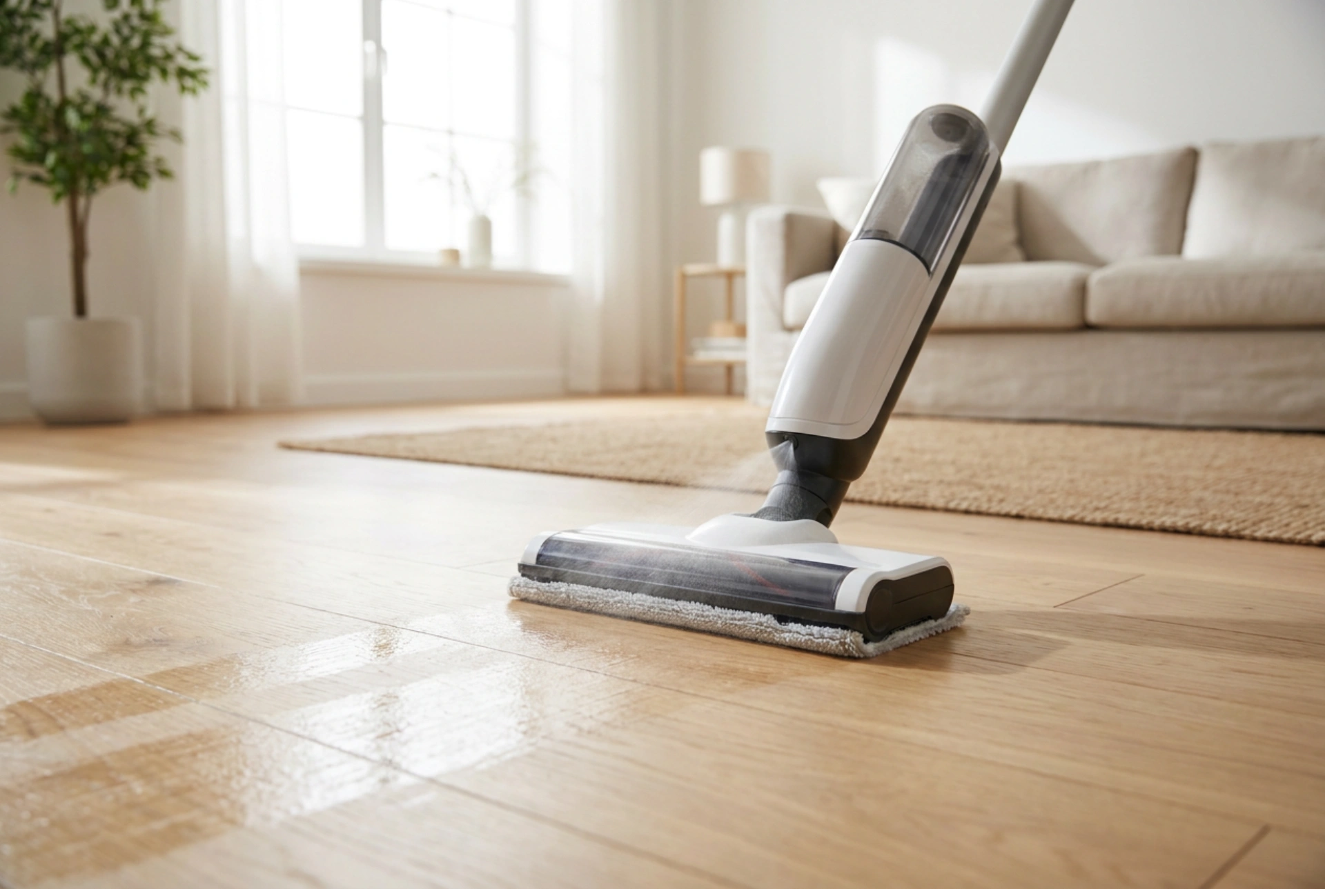 Comment utiliser un aspirateur balai laveur au quotidien pour un sol impeccable