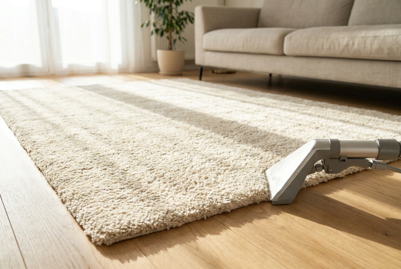 Comment laver un tapis à l'injecteur-extracteur sans laisser d'auréoles