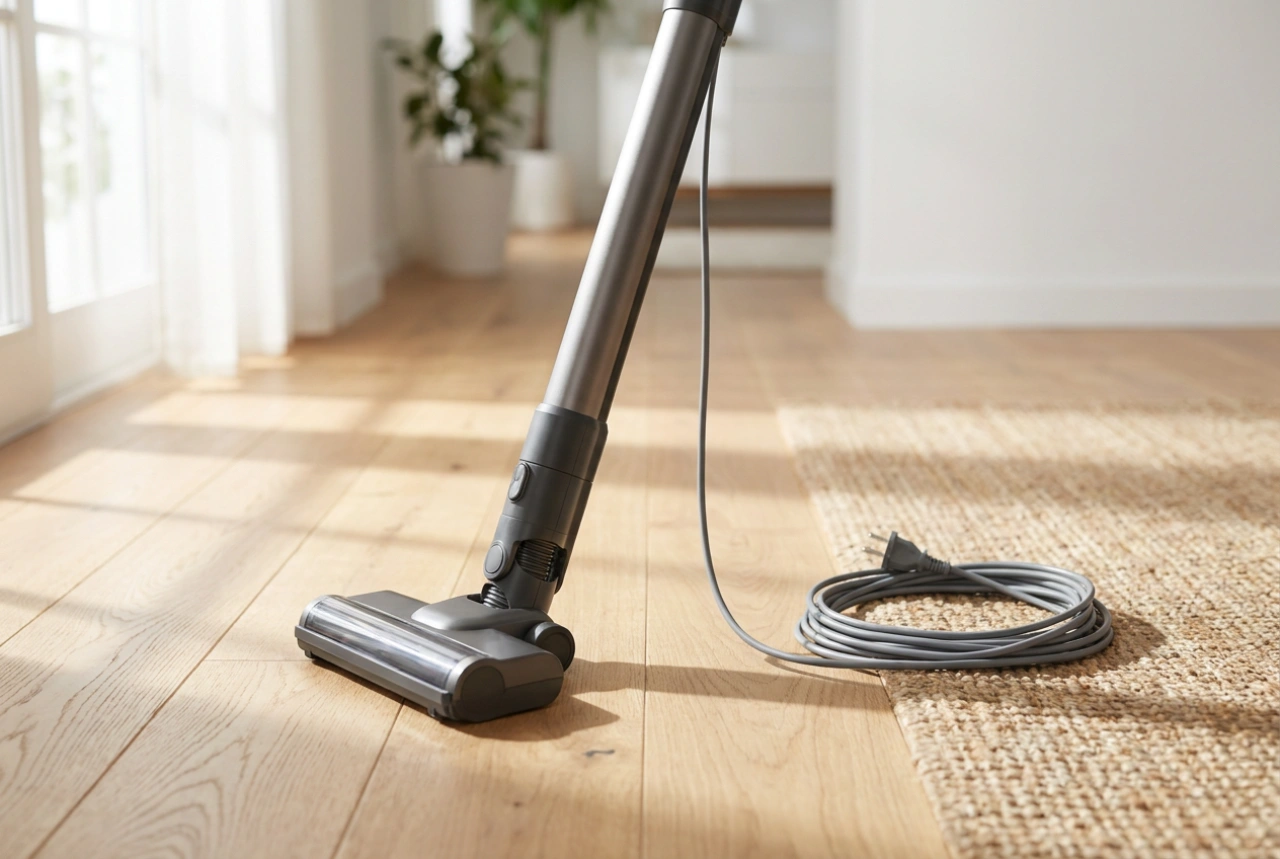 Comment passer l'aspirateur balai filaire avec confort et efficacité
