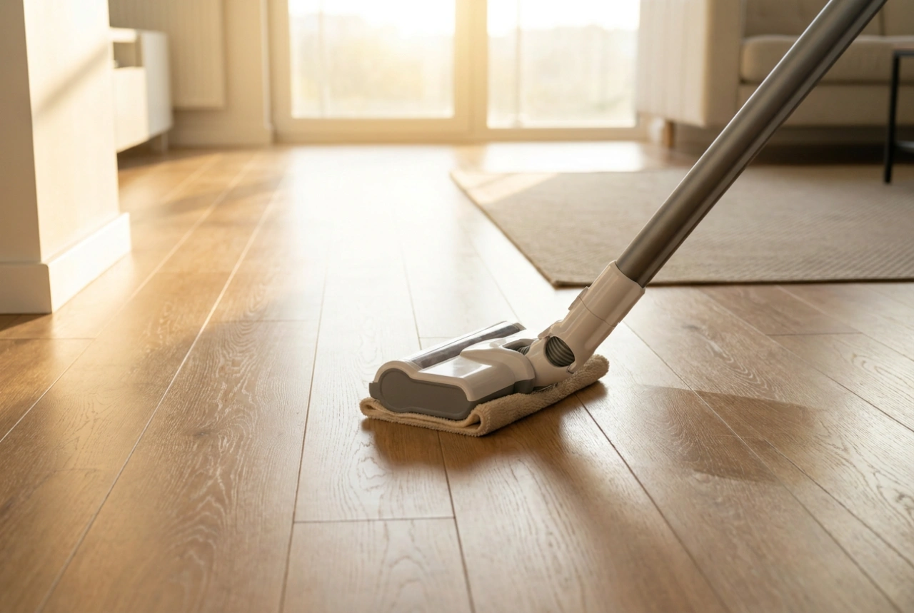 Technique de nettoyage à l'aspirateur balai laveur : la méthode sans traces