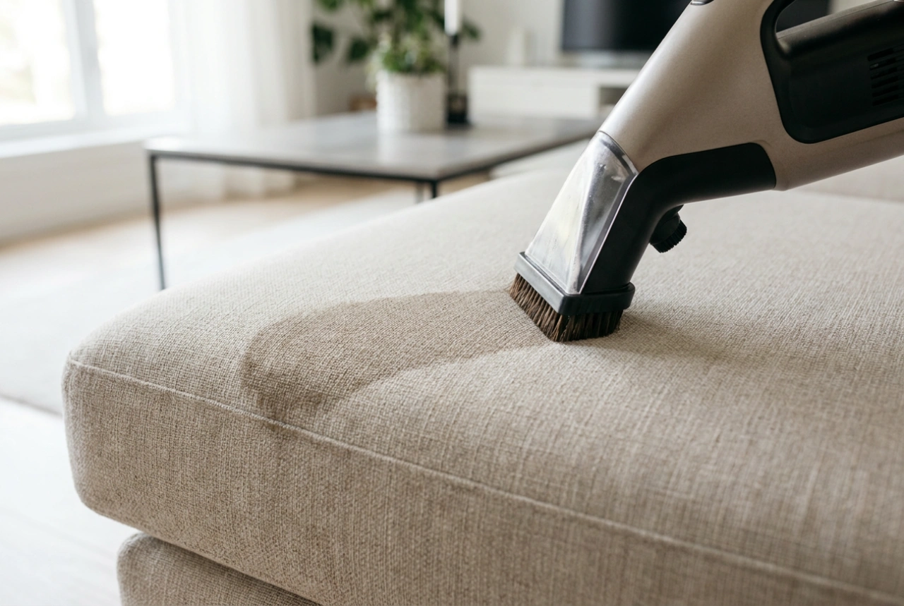 Comment utiliser un petit aspirateur injecteur-extracteur sur les taches fraîches