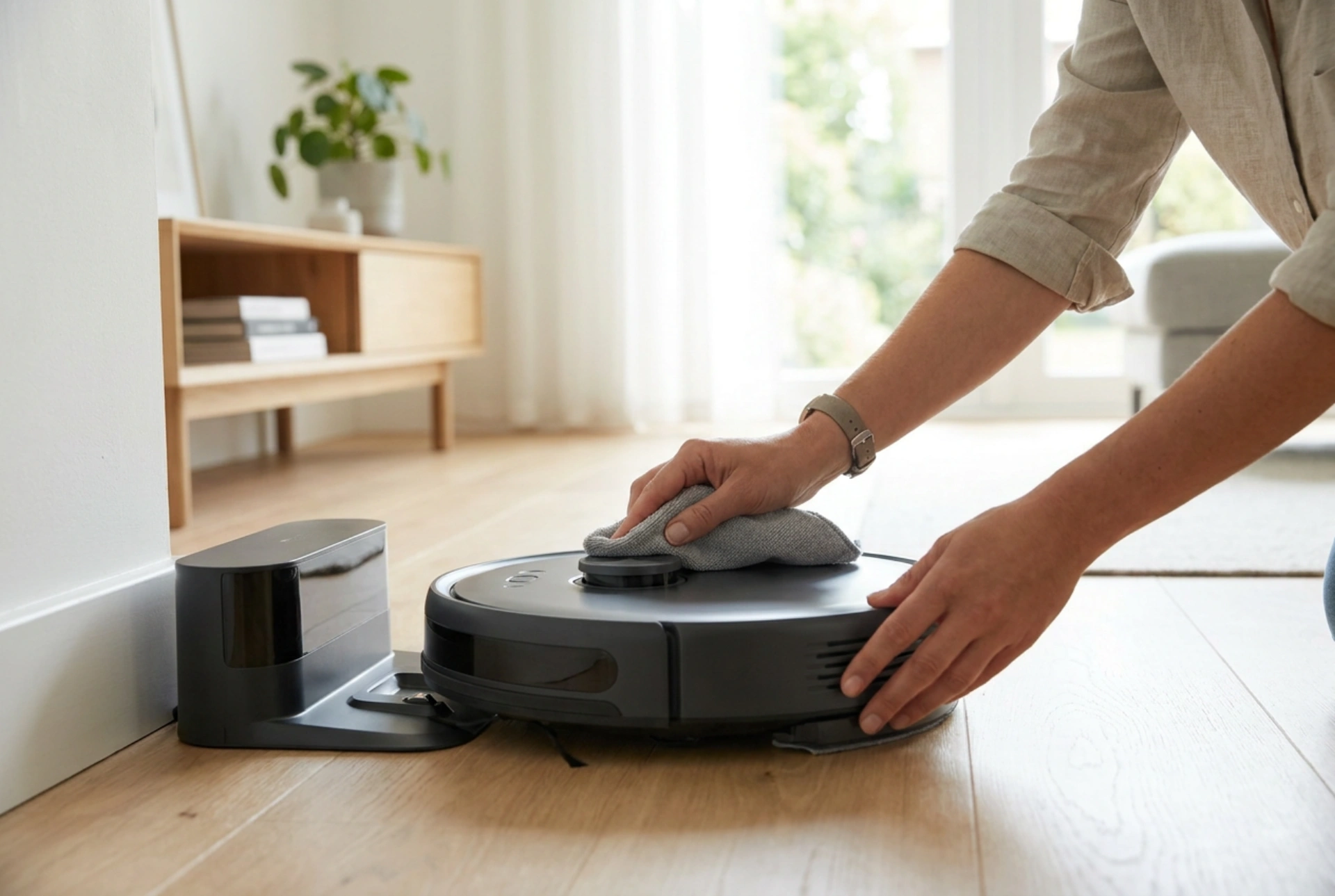 Comment entretenir un robot aspirateur avec station de vidage automatique
