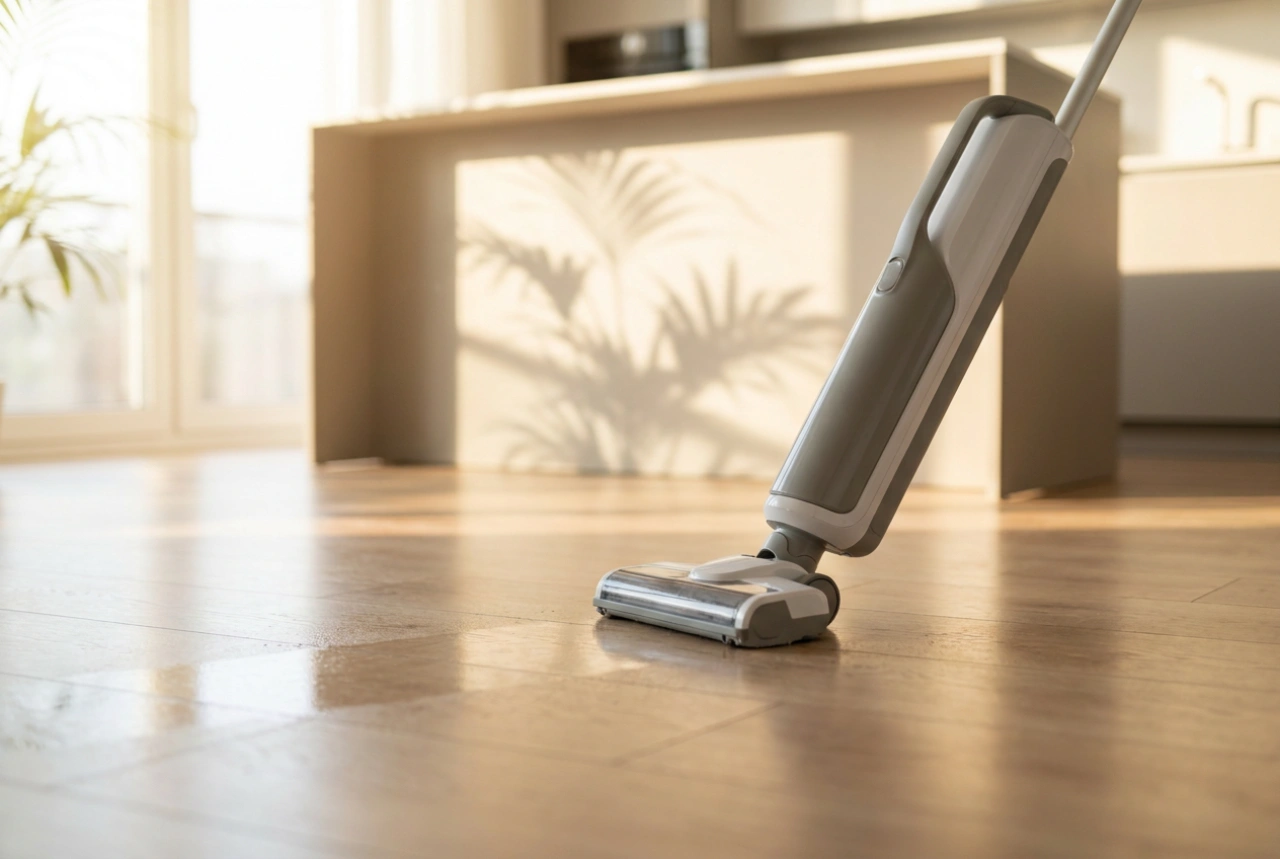 Le nettoyeur de sol hybride : l'art du nettoyage rapide et scientifique de la cuisine