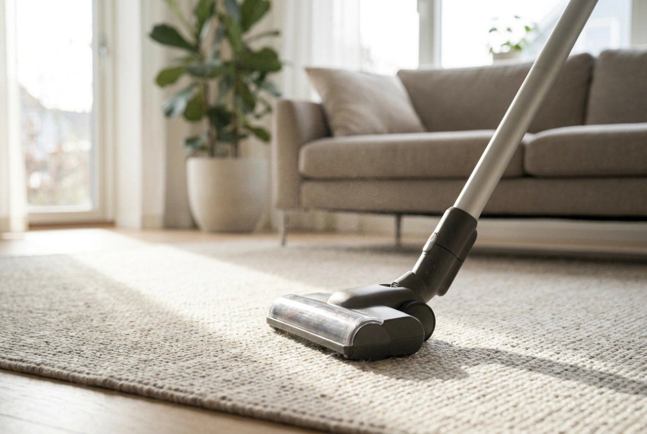 L'ordre d'action optimal pour l'utilisation d'un aspirateur injecteur-extracteur