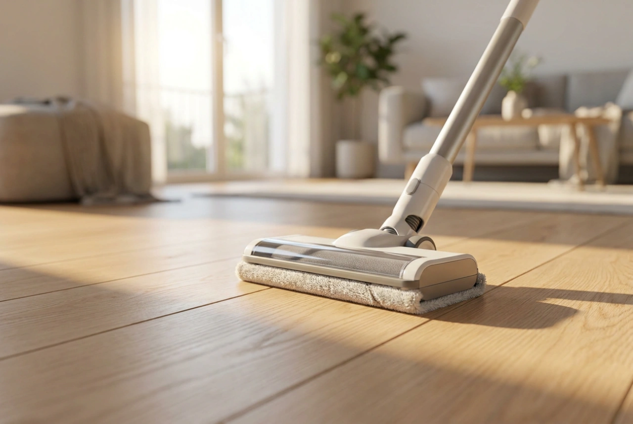 Nettoyage efficace avec un aspirateur laveur sans fil