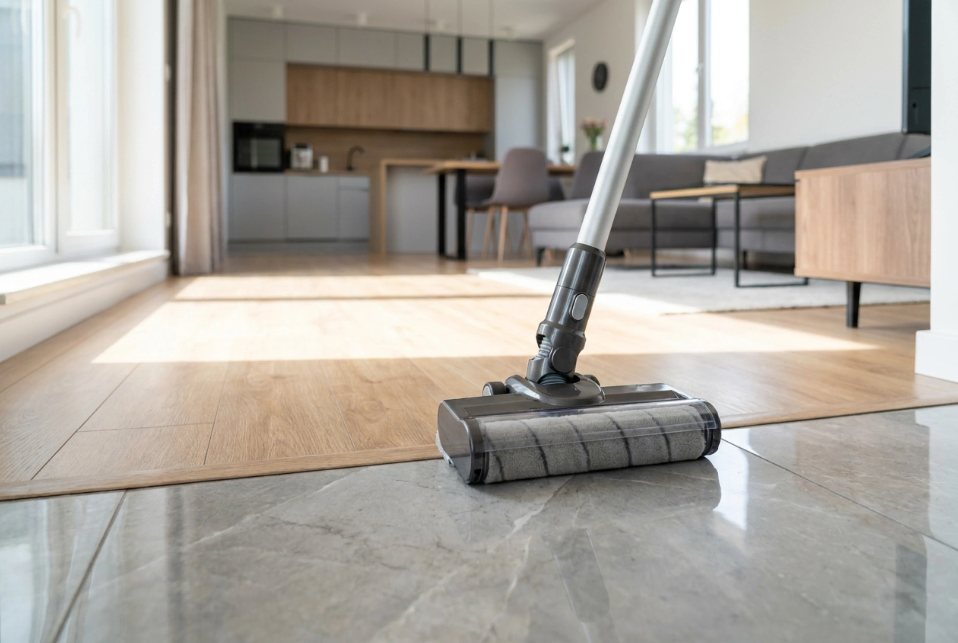 Comment utiliser un aspirateur laveur sur les sols stratifiés et le carrelage