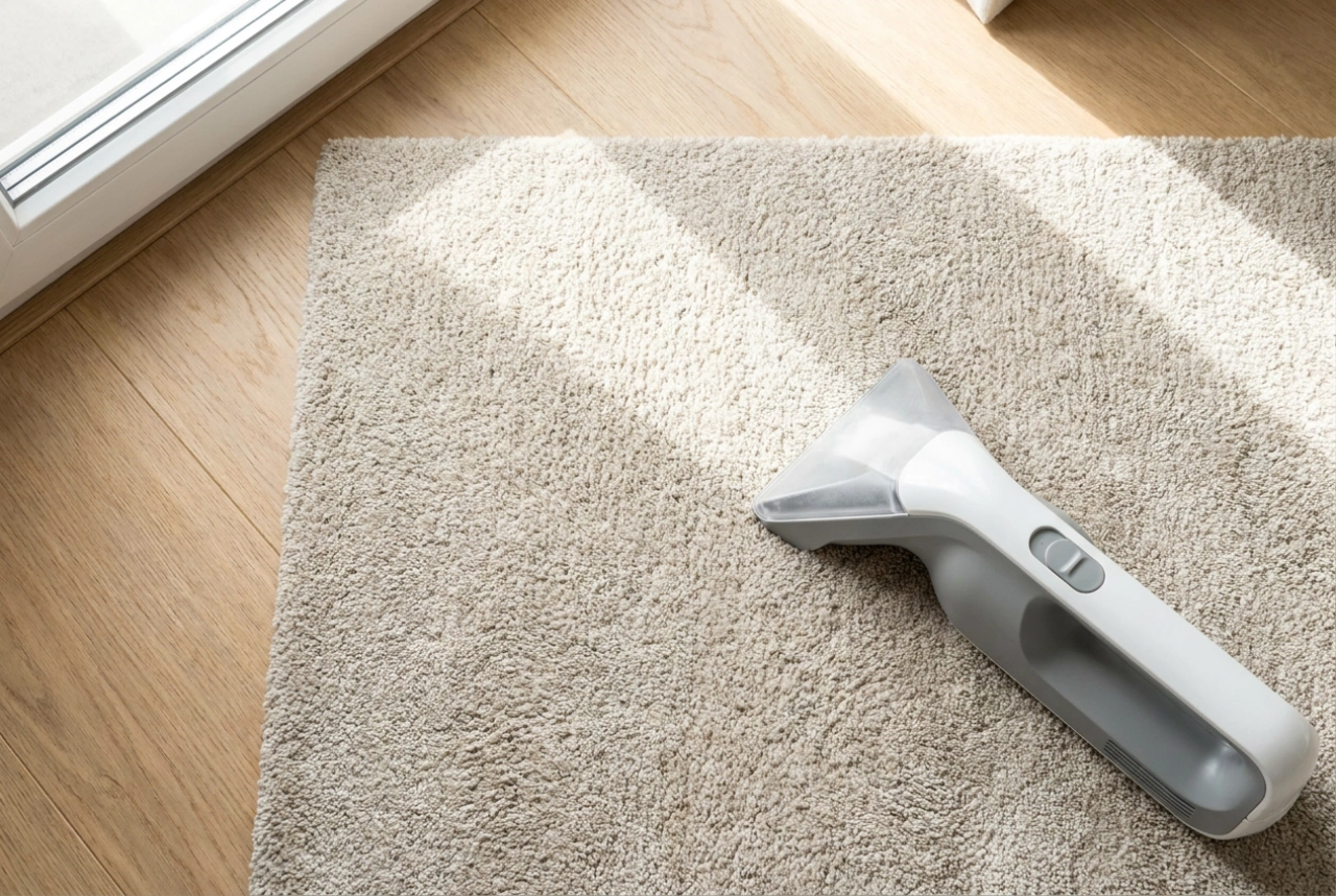 Comment laver un tapis avec un petit aspirateur sans détremper les fibres